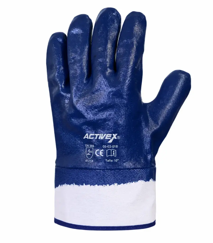 GUANTES NITRILO - PUÑO ABIERTO - NITREX XL