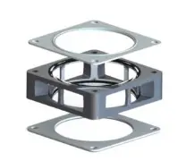 [601434] VISOR DE VIDRO DEL CODO SELLADO 3''